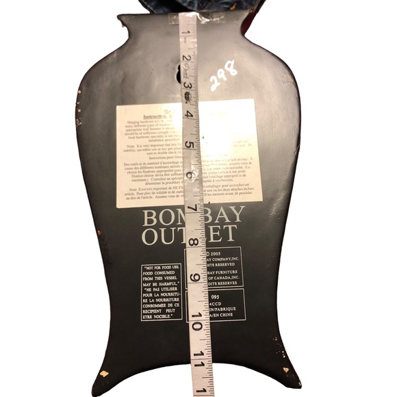 The BOMBAY Company Hanging Vase Wall Decor - Picture 8 of 8